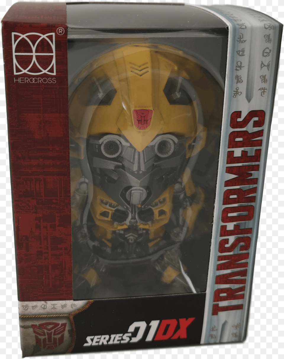 Transformers Super Deformed 4quot Vinyl Bumblebee Figurine Transformers, Helmet, Person Free Png Download