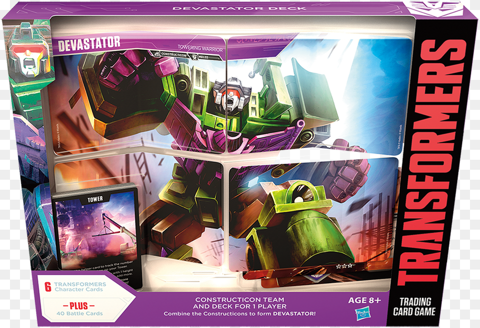Transformers Tcg Devastator Deck Transformers Trading Card Game Devastator Deck, Advertisement, Poster Free Png Download