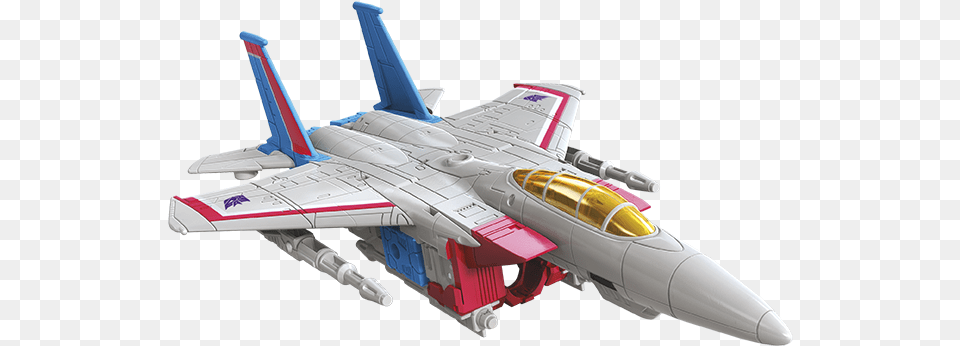 Transformers War For Cybertron Earthrise Voyager Starscream, Aircraft, Airplane, Transportation, Vehicle Png Image