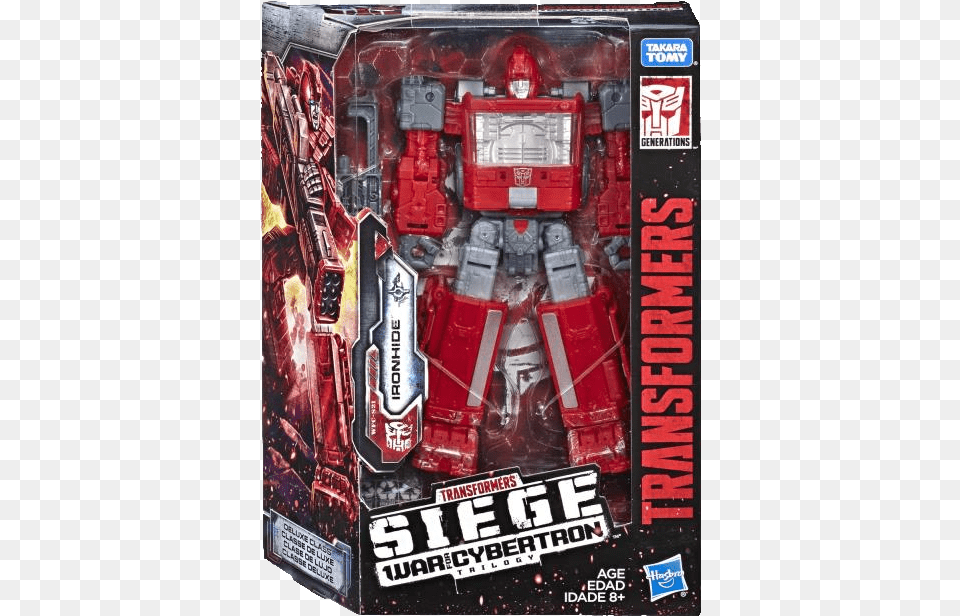 Transformers War For Cybertron Siege Ironhide, Robot, Cricket, Cricket Bat, Sport Png