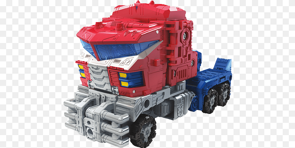 Transformers War For Cybertron Siege Leader Optimus, Bulldozer, Machine Png