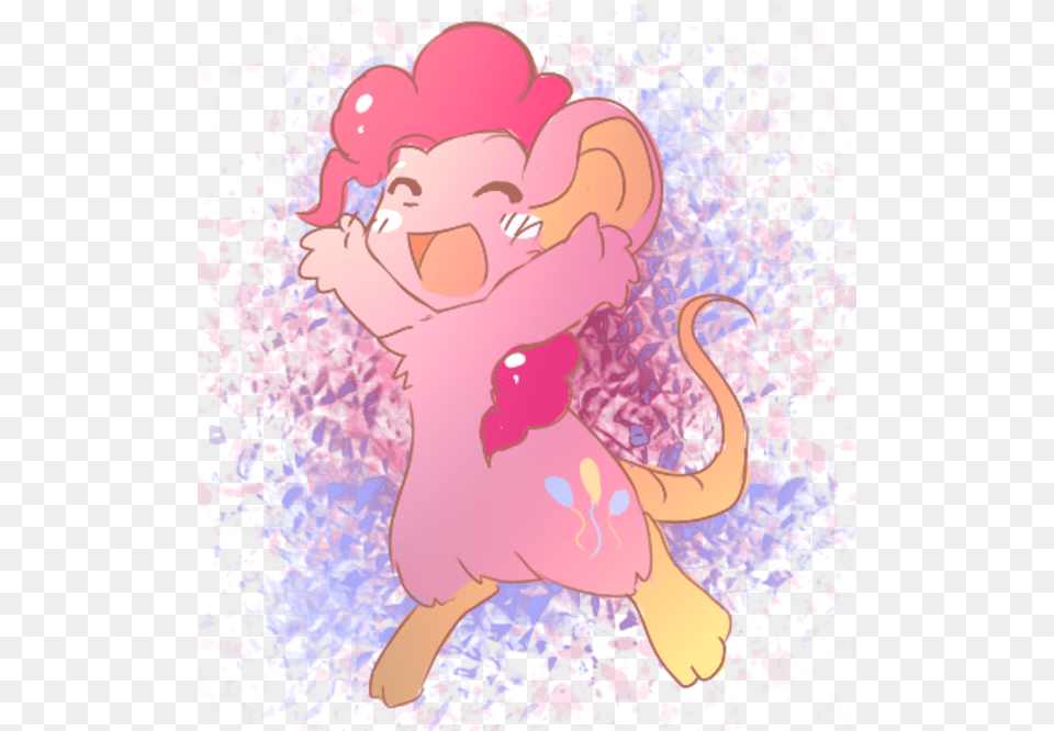 Transformice Pinkie Pie Rainbow Dash Pony Pink Cartoon Cartoon, Purple, Art, Graphics, Animal Free Png