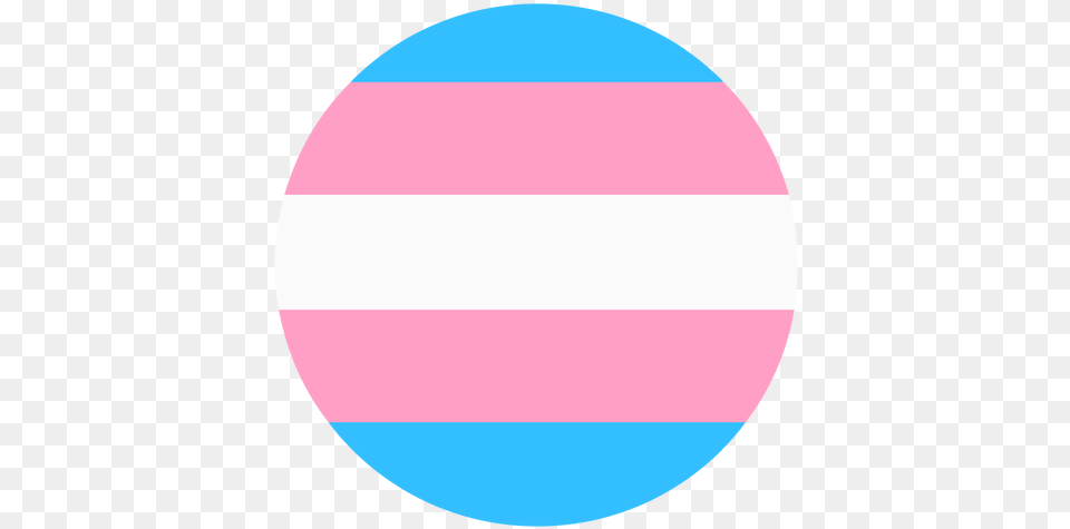 Transgender Circle Stripe Flat Transparent U0026 Svg Transgender Flag Circle, Sphere, Disk Png