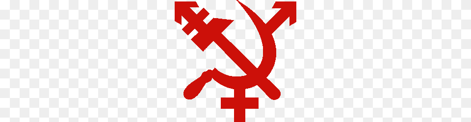 Transgender Communist Red, Symbol, Weapon Free Png Download