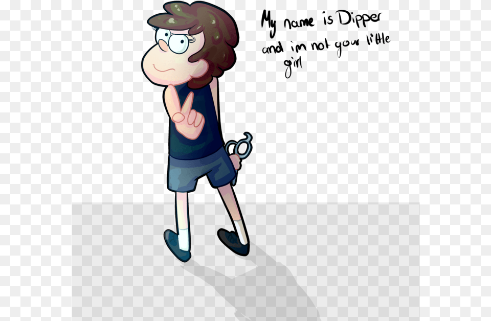 Transgender Drawing Gravity Falls Dipper Gravity Falls Trans, Cartoon, Baby, Person, Face Free Transparent Png