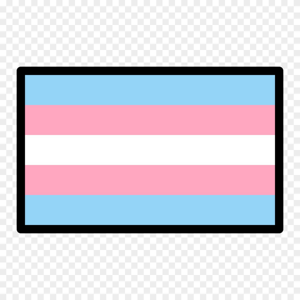 Transgender Flag Emoji Clipart, Electronics, Screen, Computer Hardware, Hardware Free Png