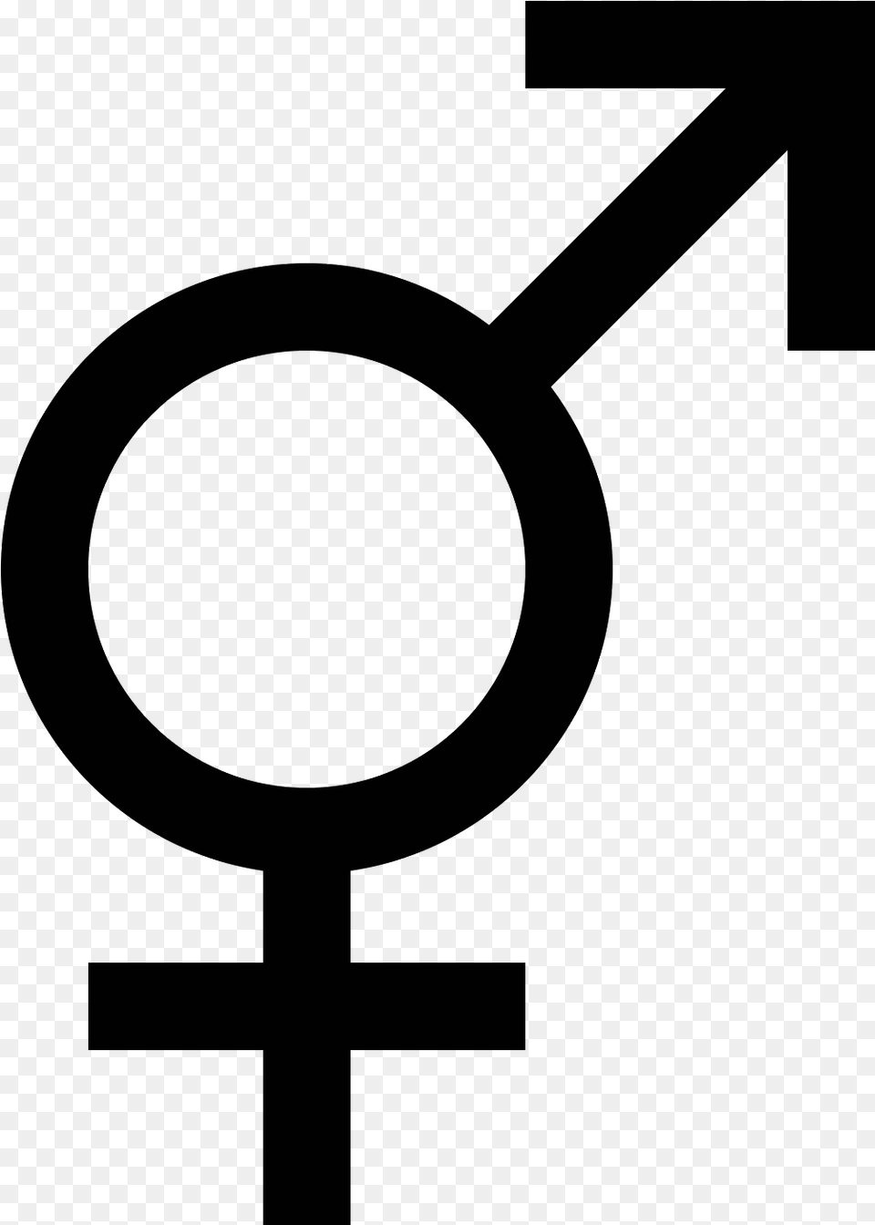 Transgender Gender Symbol Clip Art Feminism Vs Masculism, Gray Png Image