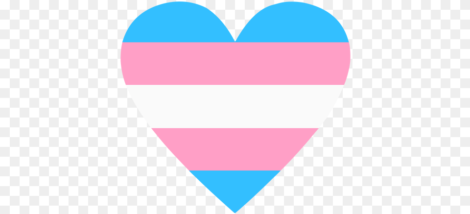 Transgender Heart Stripe Flat Transparent U0026 Svg Vector Trans Flag Heart Free Png