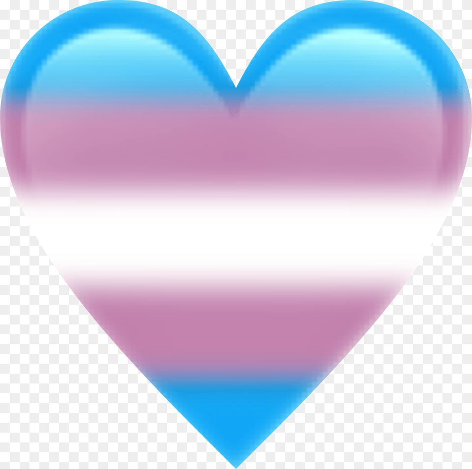 Transgender Lgbt Heart Trans Freetoedit Trans Heart, Balloon Free Transparent Png