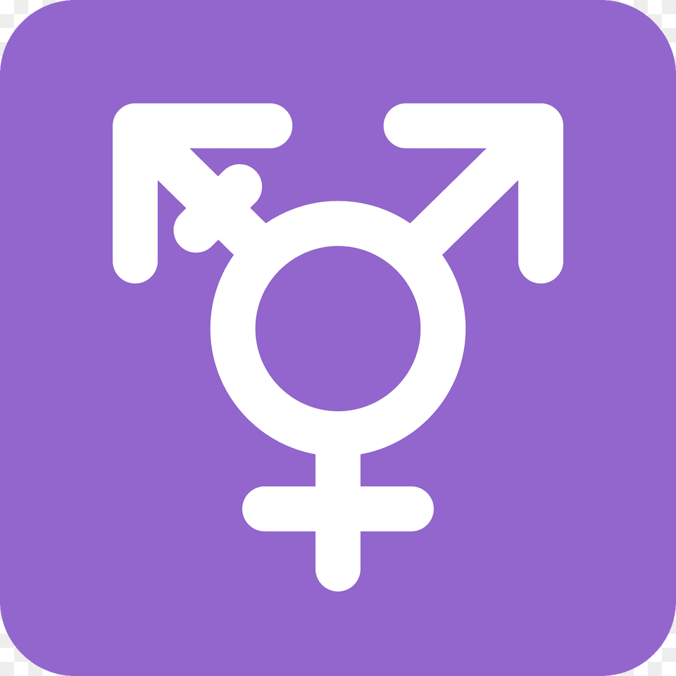 Transgender Symbol Emoji Clipart, Sign Free Png Download
