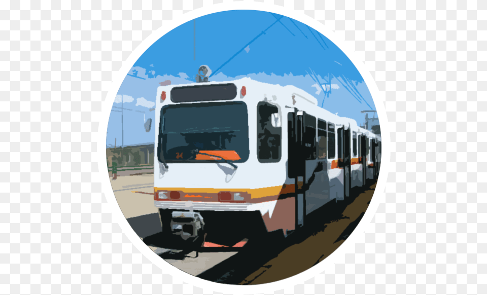 Transit Denver Light Rail, Transportation, Vehicle, Railway, Train Png