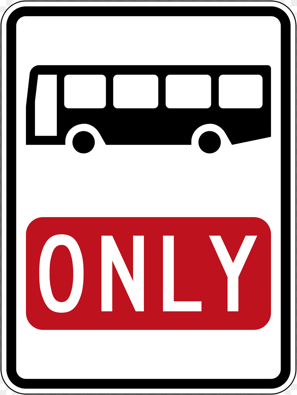 Transit Only Sign In Australia Clipart, Symbol, Road Sign, Bus Stop, Outdoors Free Transparent Png