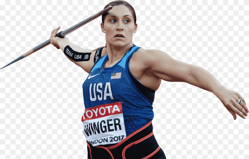 Transitioning Professional Athletes Athlete, Person, Spear, Throwing, Weapon Free Png Download