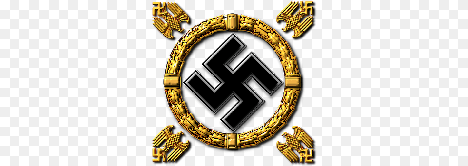 Translate American White Supremacy Flag, Gold, Symbol, Emblem, Logo Png