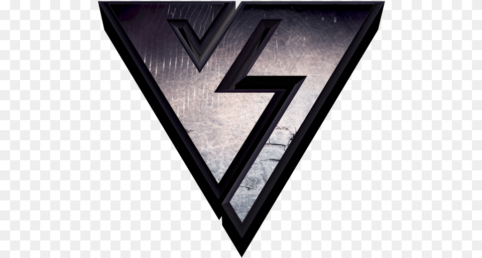Translucent Esports Logo Logodix Transparent V Gaming Logo, Triangle, Symbol Png