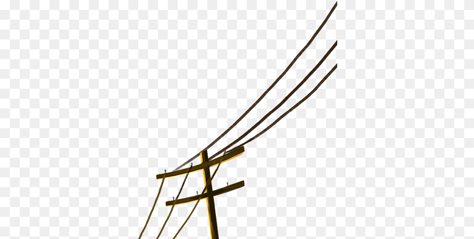 Transmission Tower, Utility Pole, Cable, Bow, Weapon Free Png