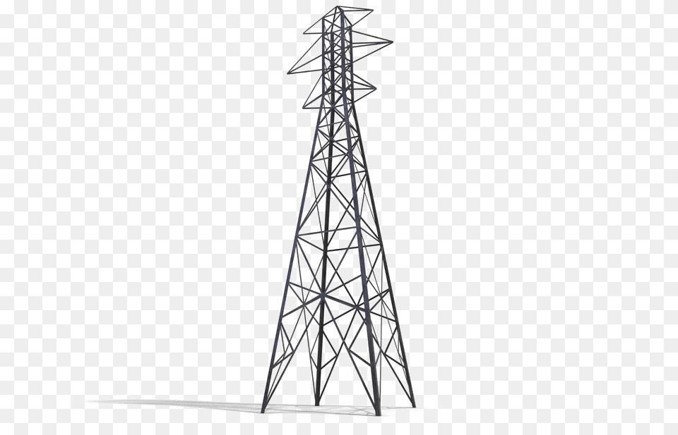 Transmission Tower Hd Transmission Line Tower, Architecture, Building, Cable, Power Lines Free Png Download