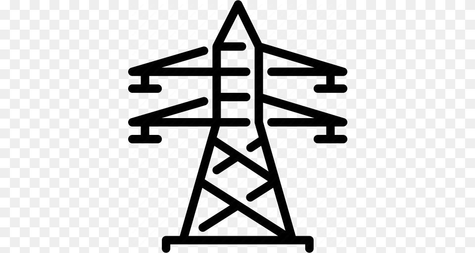Transmission Tower Images, Cable, Electric Transmission Tower, Power Lines, Cross Png Image