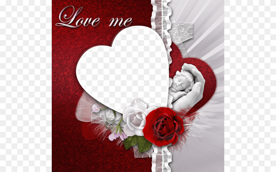 Transpa Romantic Frame Love Me Frames Love Photo Frame Editor, Rose, Envelope, Plant, Flower Free Transparent Png