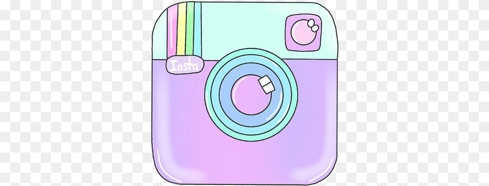 Transparencyhoe U2014 Pastel Instagram Logo This Is So Cute Instagram Logo, Electronics, Phone, Mobile Phone, Camera Png Image