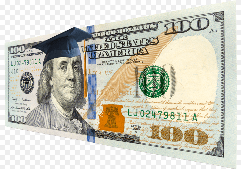 Transparent 100 Dollar Bill New Dollar Notes Of, Adult, Male, Man, Person Png Image