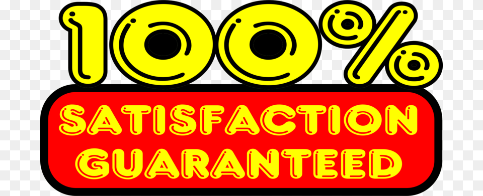 Transparent 100 Satisfaction Guarantee 100 Satisfaction Guarantee Clipart, Text, Can, Tin Free Png