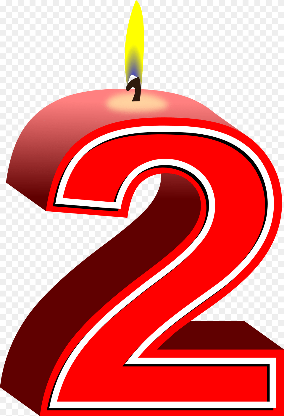 Transparent 2 Birthday, Number, Symbol, Text, Dynamite Free Png