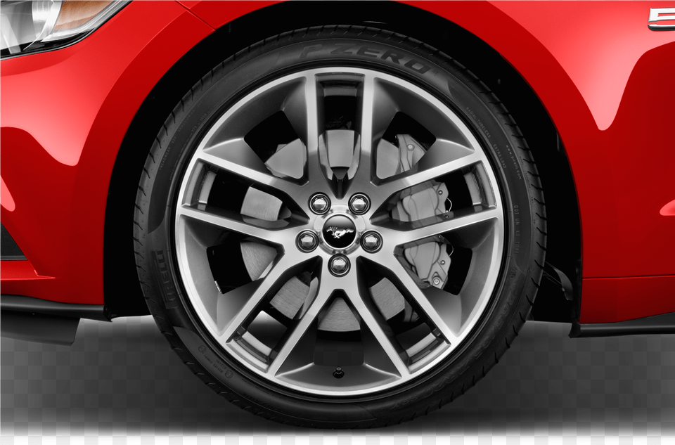 Transparent 2016 Ford Mustang 2017 Ford Mustang Wheels, Alloy Wheel, Car, Car Wheel, Machine Free Png