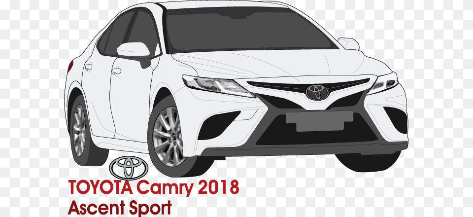 Transparent 2018 Camry Toyota Camry, Car, Vehicle, Sedan, Transportation Png Image