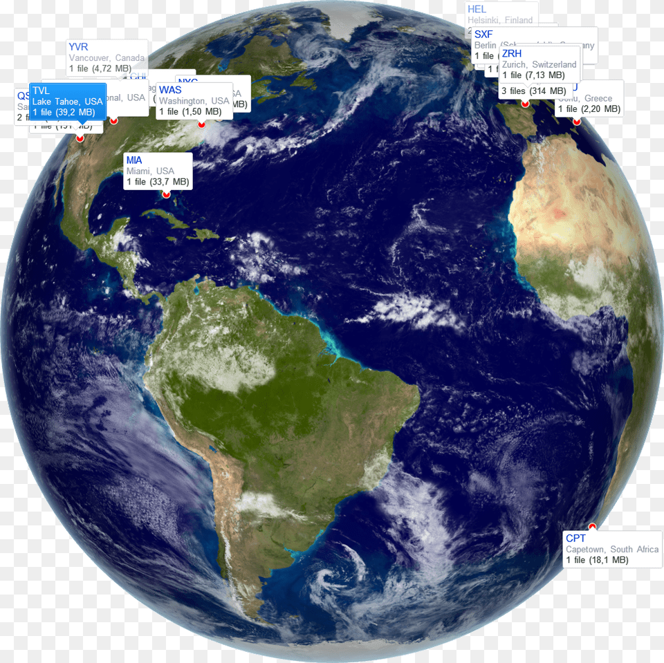 Transparent 3d Globe Earth With A Booty, Astronomy, Outer Space, Planet Free Png Download