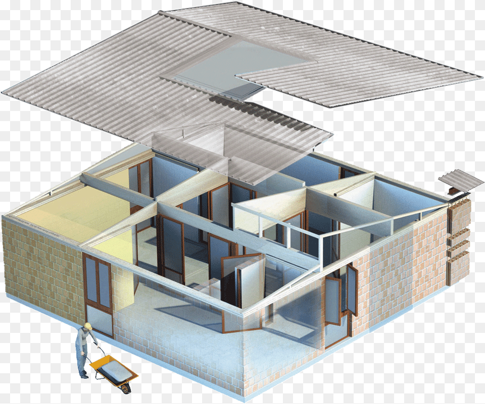 3d Grid Casa E Construcao Infografico, Architecture, Building, Cad Diagram, Diagram Free Transparent Png