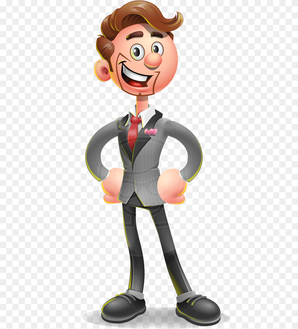 Transparent 3d Man Animated Rich Man, Formal Wear, Accessories, Tie, Baby Free Png