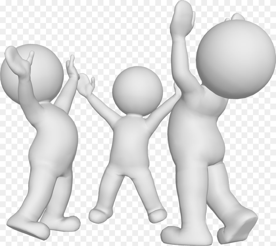 Transparent 3d Man Man Victory, Sphere, Baby, Person, Body Part Free Png Download