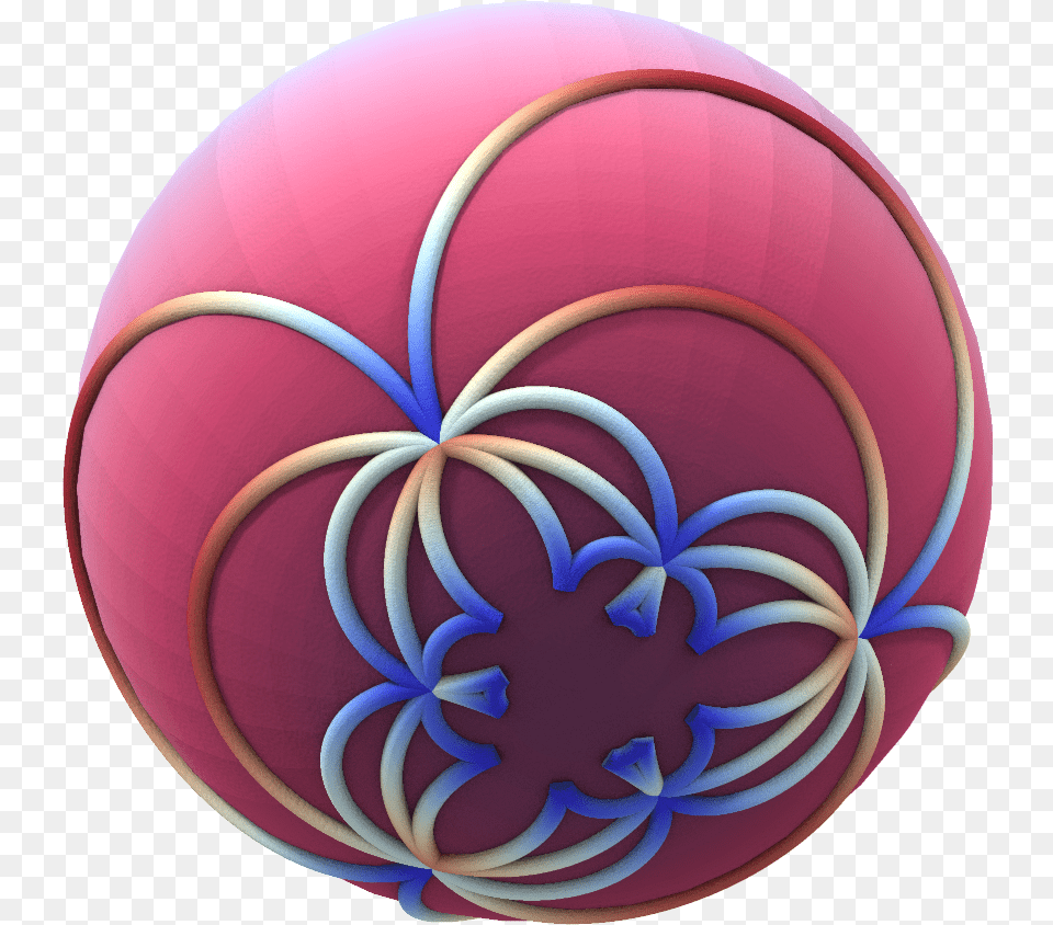 Transparent 3d Sphere, Pattern, Balloon Free Png Download