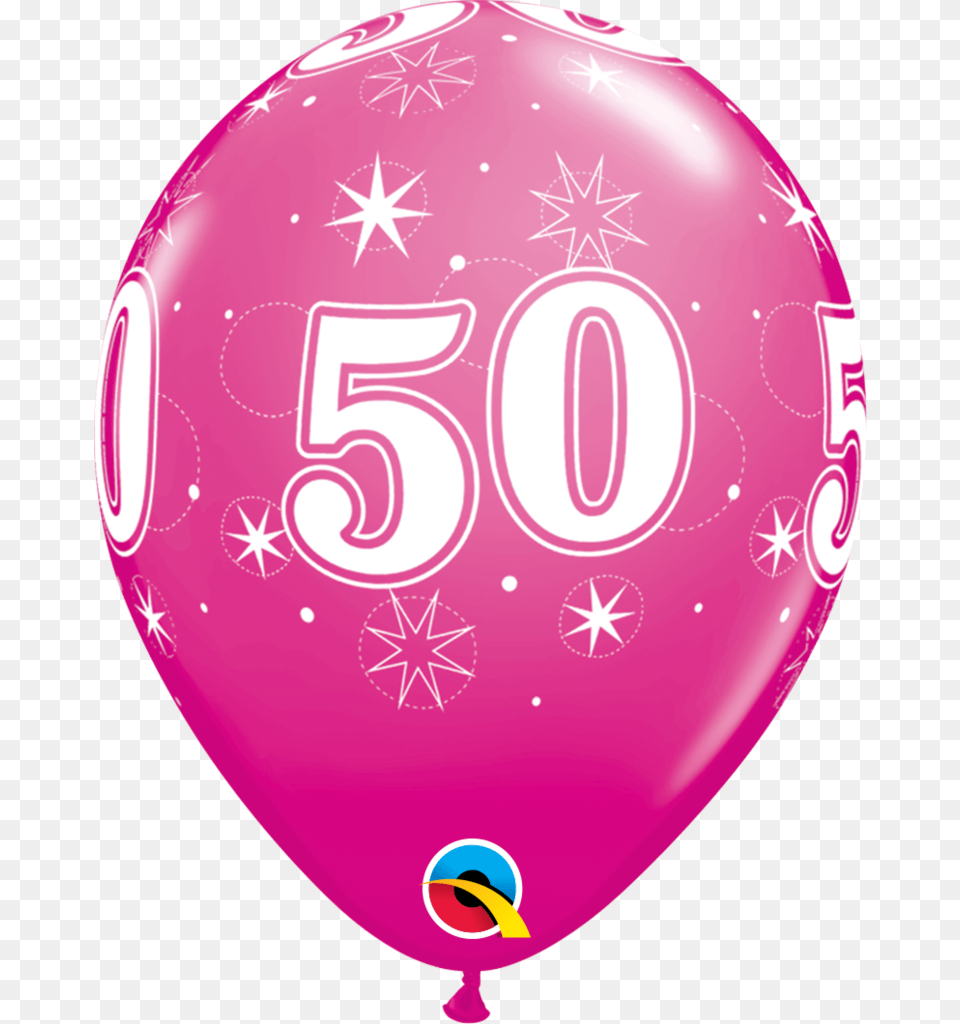 Transparent 50 Birthday Clipart 40th Birthday Balloon Clipart Free Png