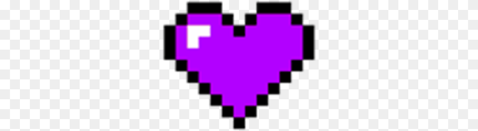 8 Bit Heart Purple Roblox Heart 8 Bit Free Transparent Png