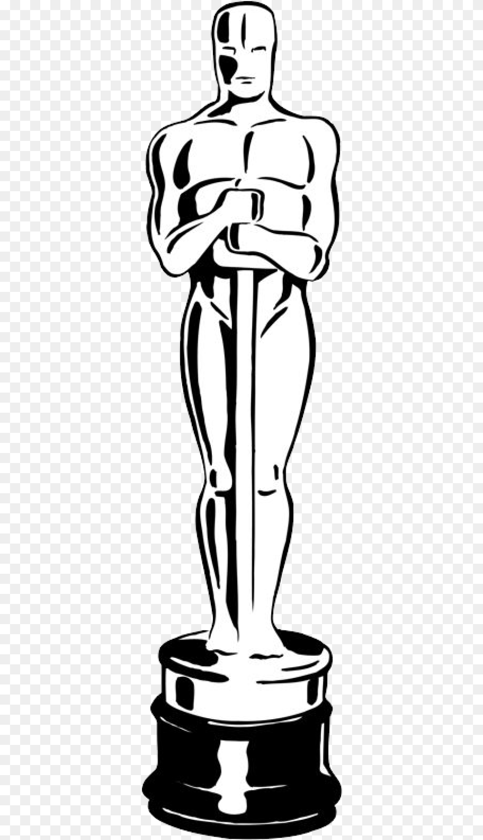 Academy Awards Clipart Clip Art Oscar Statue, Adult, Male, Man, Person Free Transparent Png