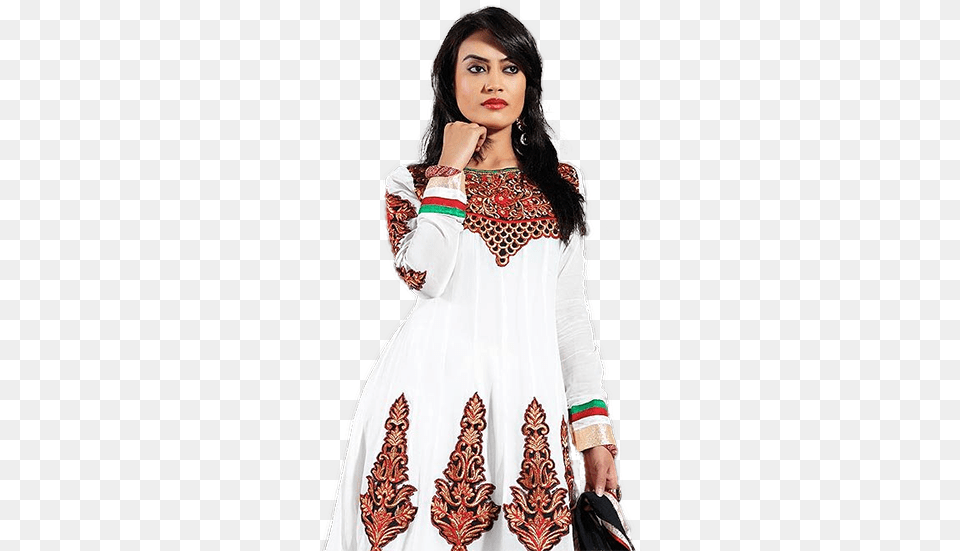 Transparent Actress Salwar Library Design, Blouse, Clothing, Dress, Person Free Png Download