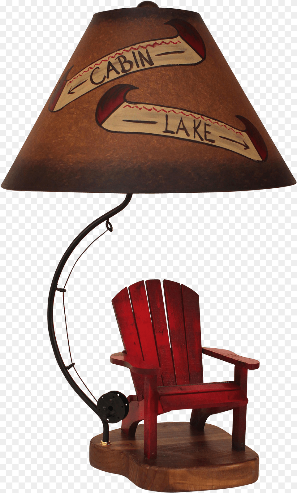 Adirondack Chair Adirondack Chair, Lamp, Lampshade, Furniture Free Transparent Png
