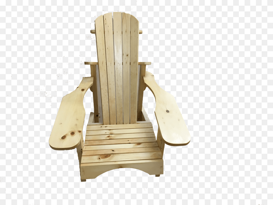 Transparent Adirondack Chair Plywood, Furniture, Wood Free Png Download