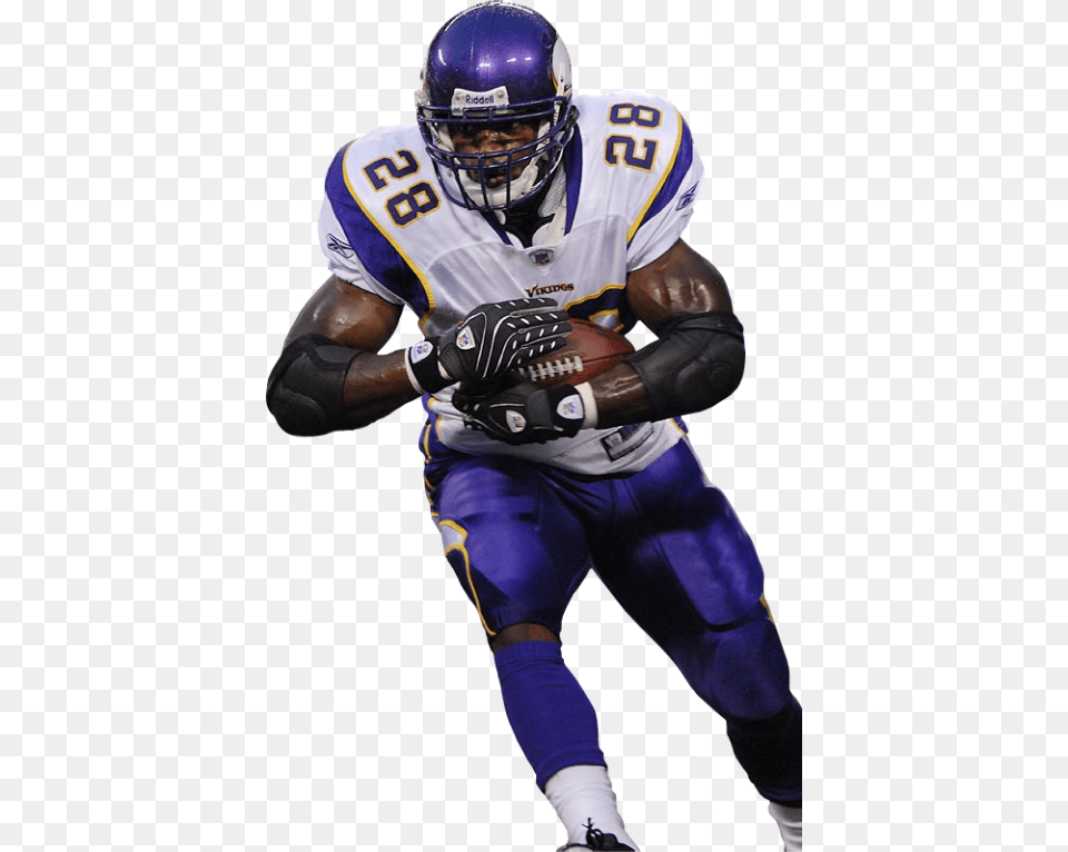 Transparent Adrian Peterson, American Football, Playing American Football, Person, Helmet Png