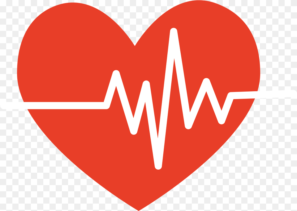 Ai Heart With Heartbeat Clipart, Logo Free Transparent Png