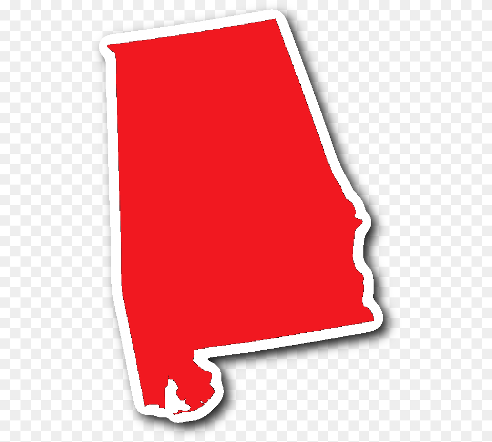 Alabama Outline Alabama State Shape, Sticker, Text Free Transparent Png