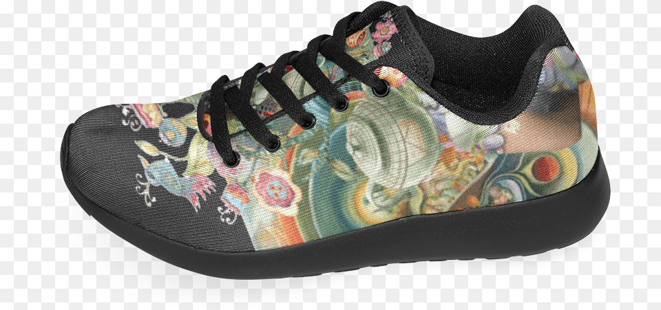 Transparent Alice In Wonderland Mad Hatter Outdoor Shoe, Clothing, Footwear, Sneaker, Canvas Free Png
