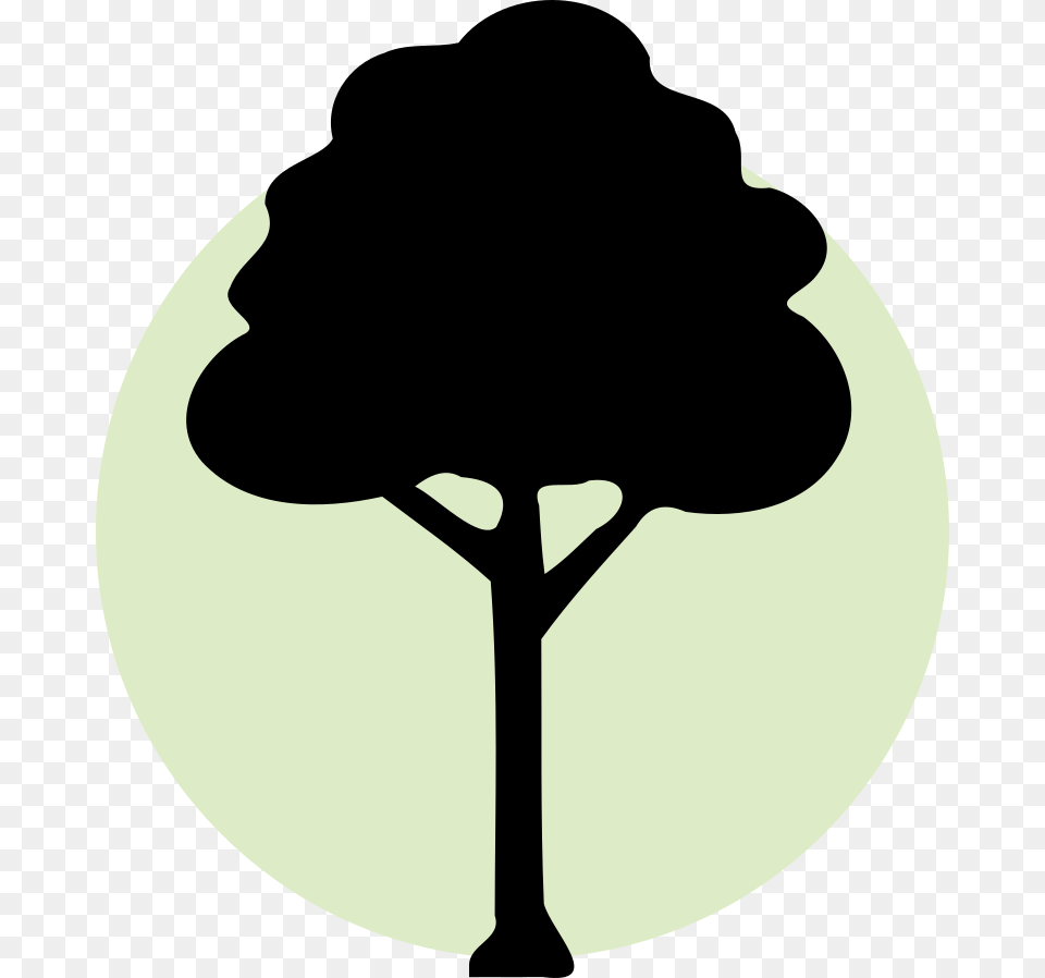 Transparent Almond Tree Clipart Tree Icon Black, Silhouette, Stencil, Symbol, Animal Png
