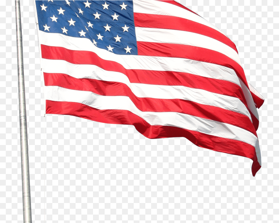 Transparent American Flag Pole Clipart Transparent Us Flag Pole, American Flag Free Png Download