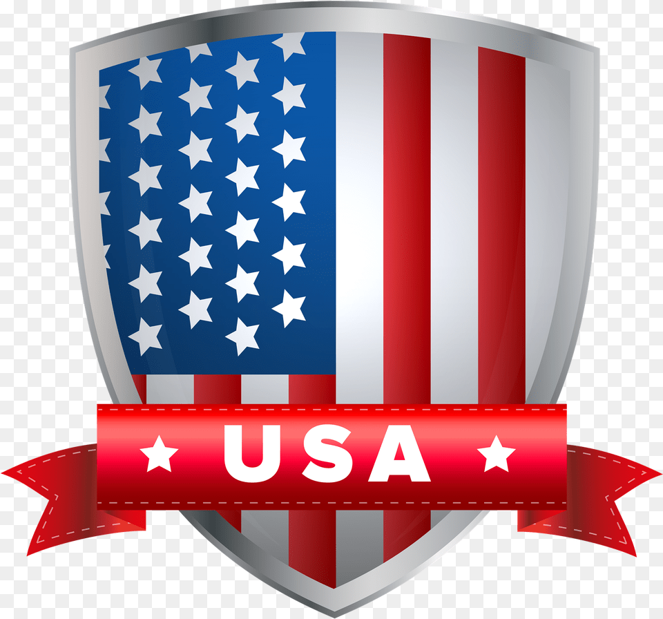 Transparent American Flag Shield, Armor, Mailbox Png