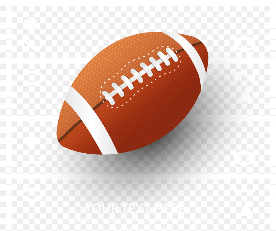 Transparent American Football Ball Rugby And Football Background, Advertisement, Poster, Rugby Ball, Sport Free Png