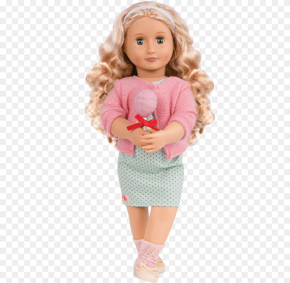 Transparent American Girl Doll Our Generation Dolls, Toy, Child, Female, Person Png