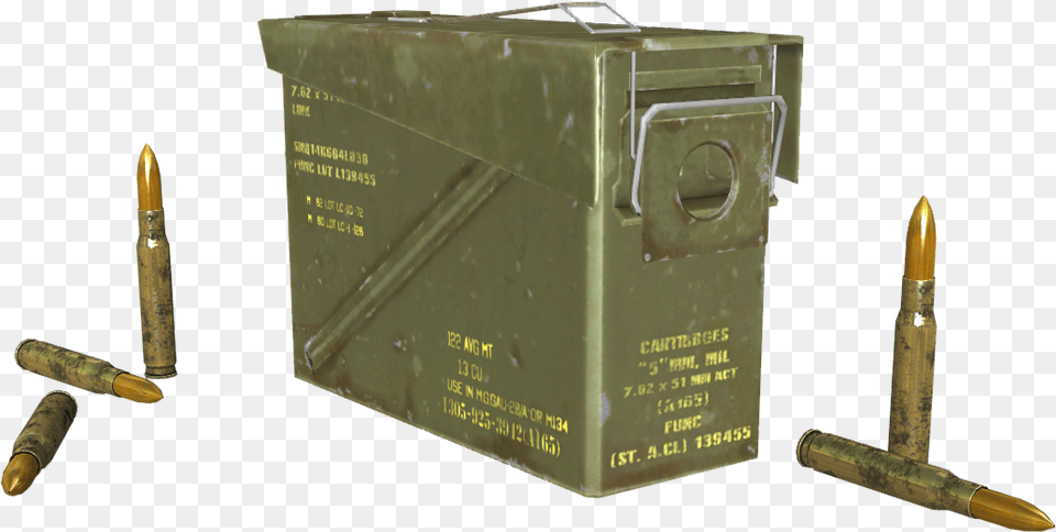Ammunition Fallout Bullets, Weapon, Mailbox, Bullet Free Transparent Png